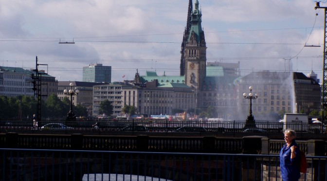 Blick über die Binnenalster