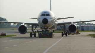 A321 im Schlepp