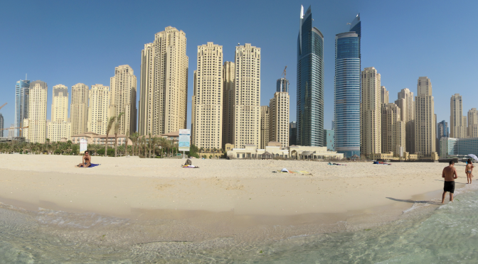 Dubai Jumeirah Skyline