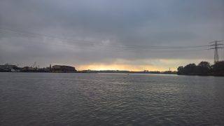 Billwerder Bucht mit Blick in die Dovelbe